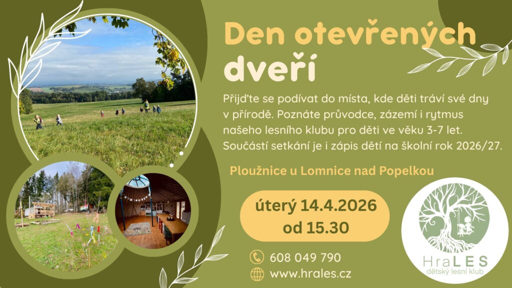 Den otevřených dveří - Lesní klub