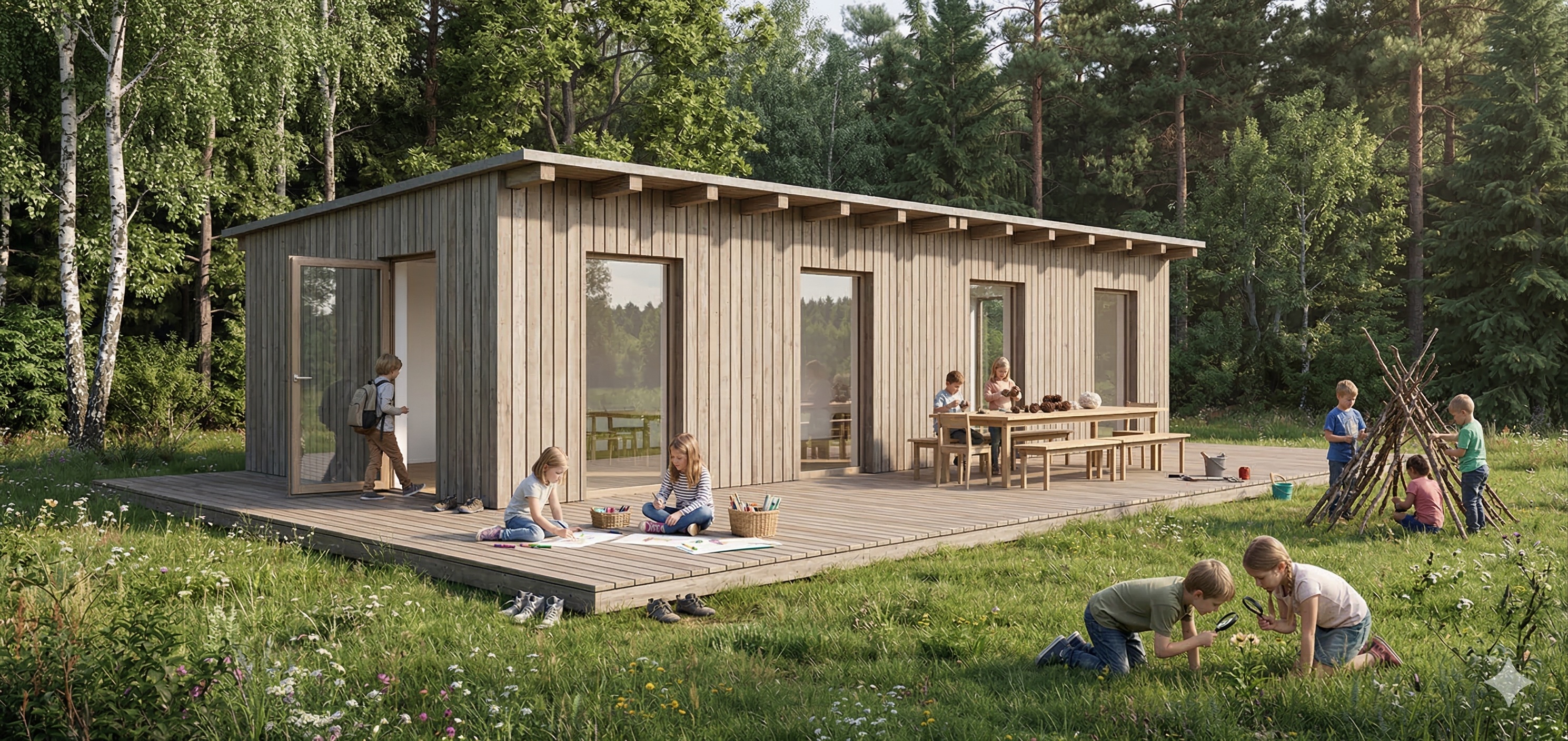 Vizualizace zázemí - 2 moduly